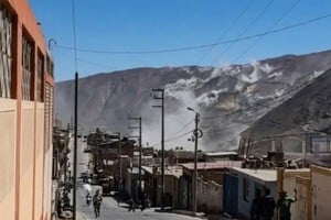 El temblor se localizó a 35 kilómetros al norte de la ciudad de Coracora.