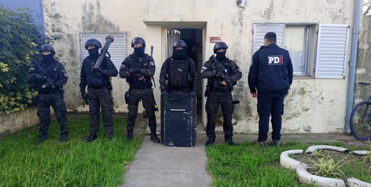 Desbarataron cuatro puntos de venta de droga en San Jerónimo Norte 
