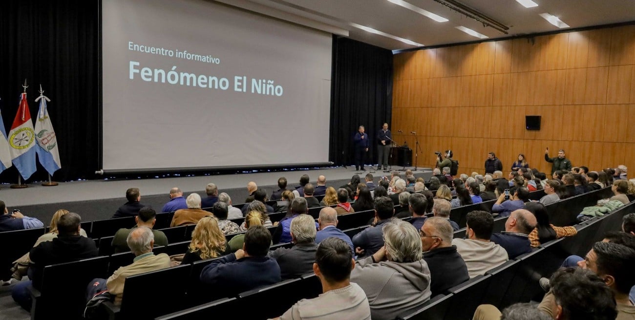 Frente al fenómeno de El Niño, Poletti pidió “no alarmar antes de tiempo”
