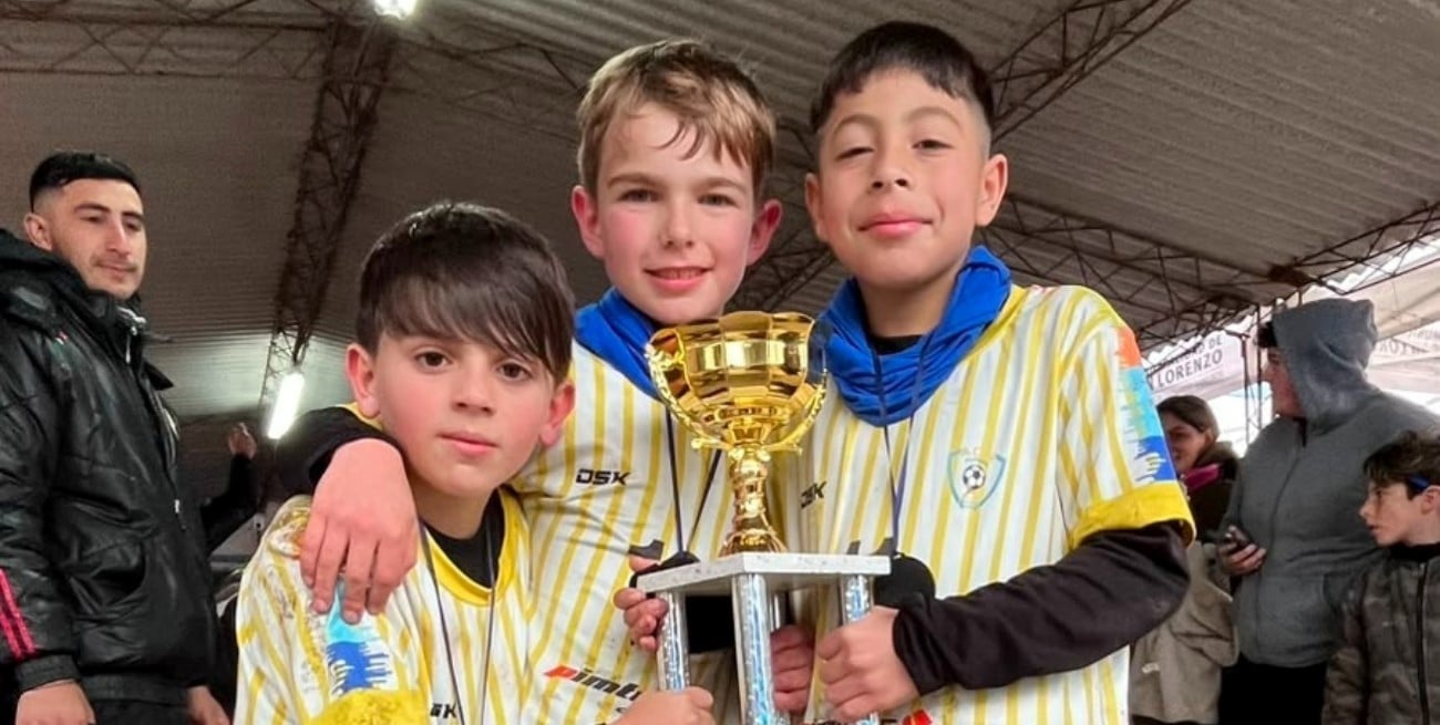 Tres chicos de Sauce Viejo se destacaron en el Torneo Javier Mascherano