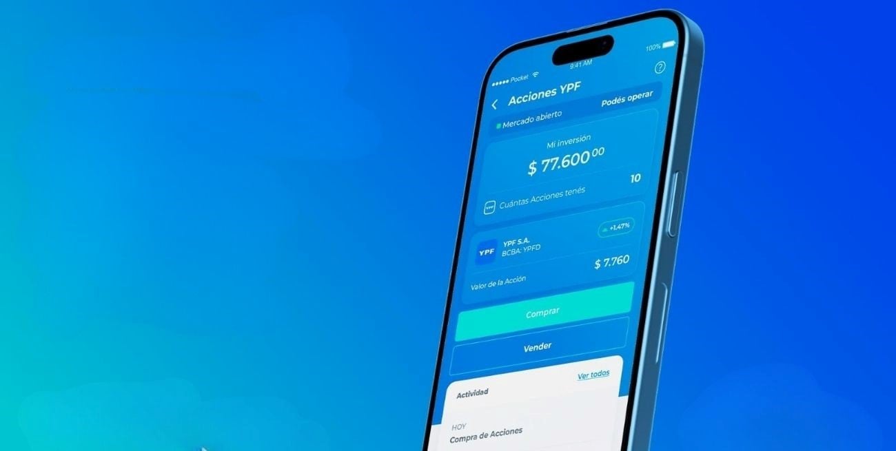 YPF suma la compra y venta de sus propias acciones a App YPF