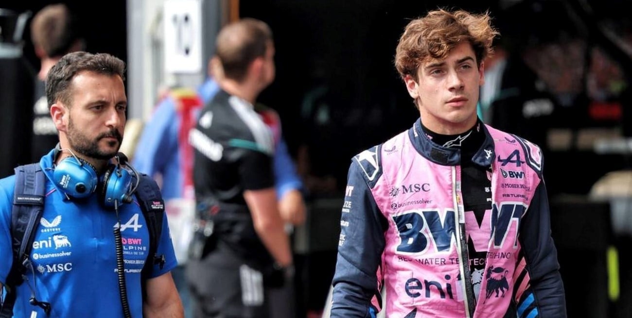 Colapinto terminó 13º en la única práctica de la Fórmula 1 en Zandvoort