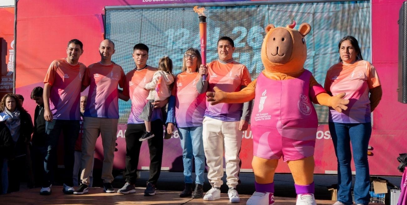 Homenaje a Ian Cabrera: el paso de la Antorcha Suramericana por San Cristóbal