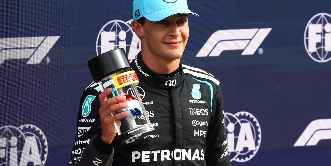 Russell logró la pole para el Sprint y Colapinto quedó 13° en Zandvoort