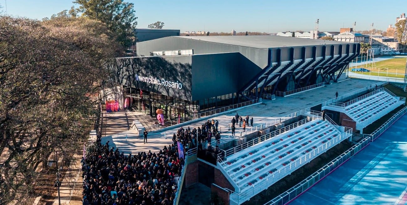 Pullaro inauguró el Estadio Multipropósito Invencible Rosario, central en los Juegos Suramericanos