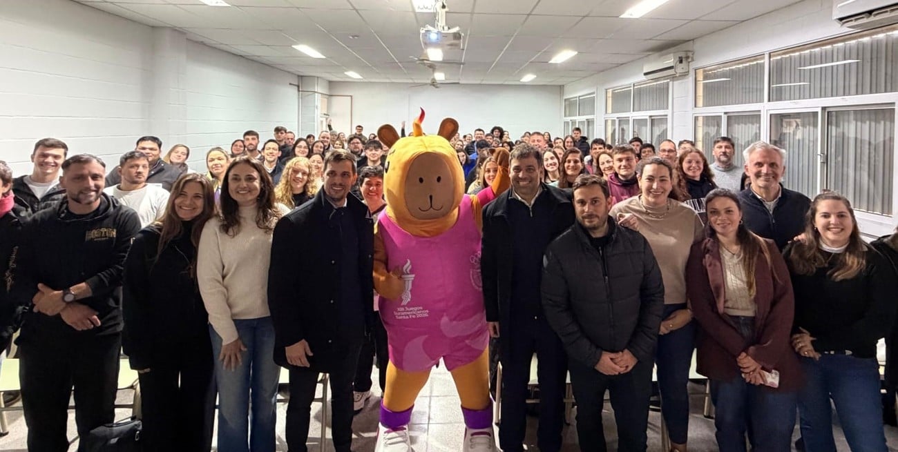 Más de 530 voluntarios de Rafaela se capacitaron para los Juegos Suramericanos 2026