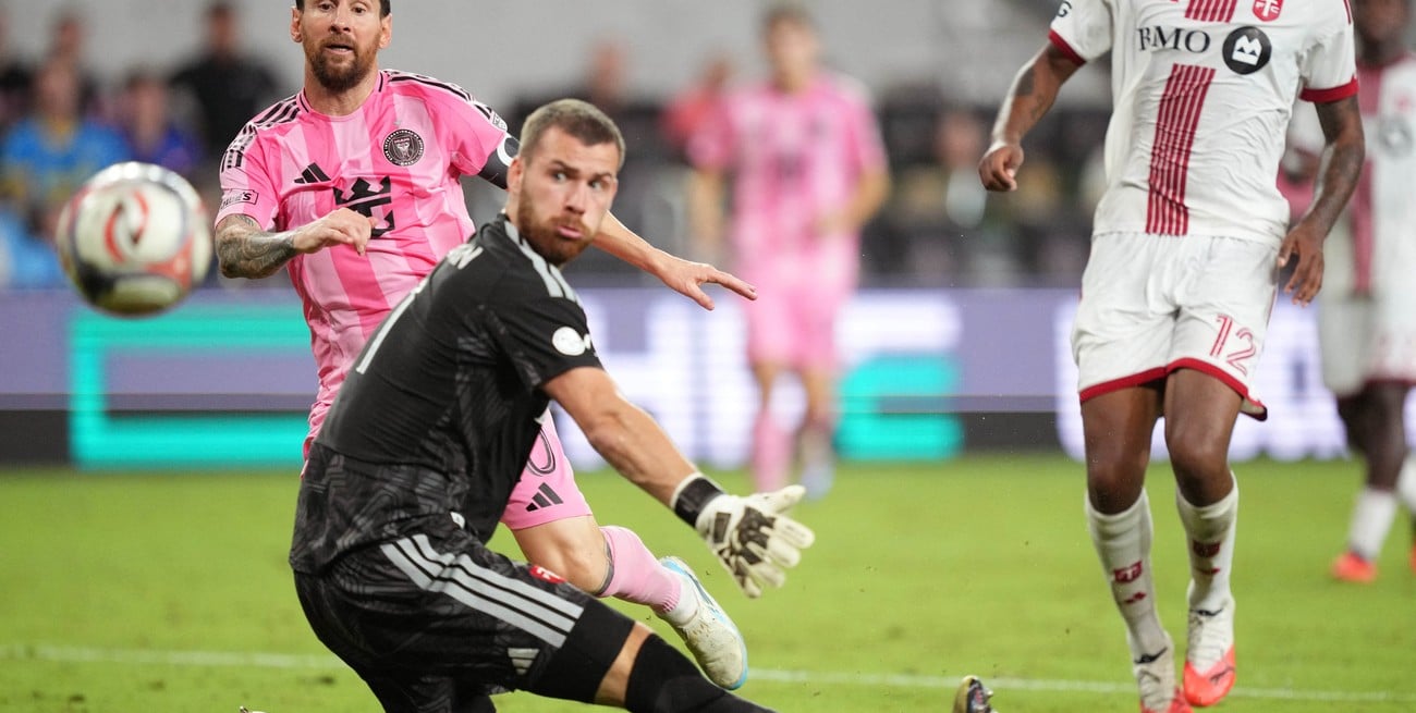 Messi marcó un gol, pero Inter Miami perdió 2-1 ante Toronto por la MLS