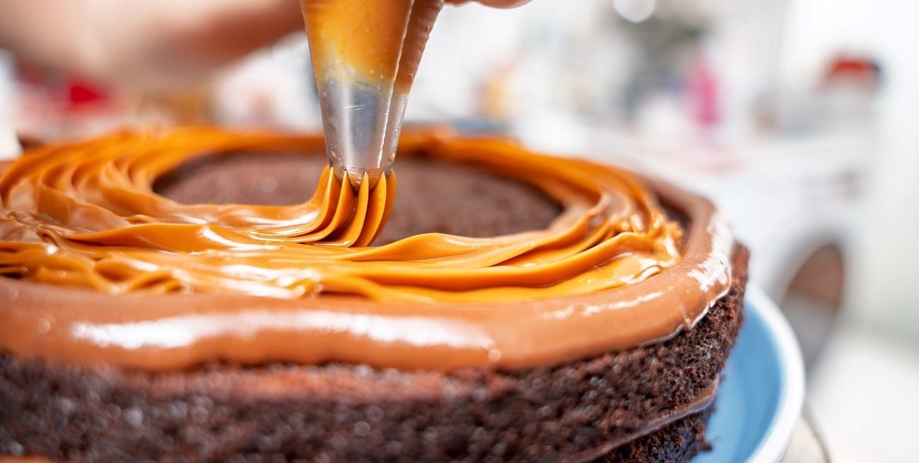 Cómo hacer una torta matera de dulce de leche fácil