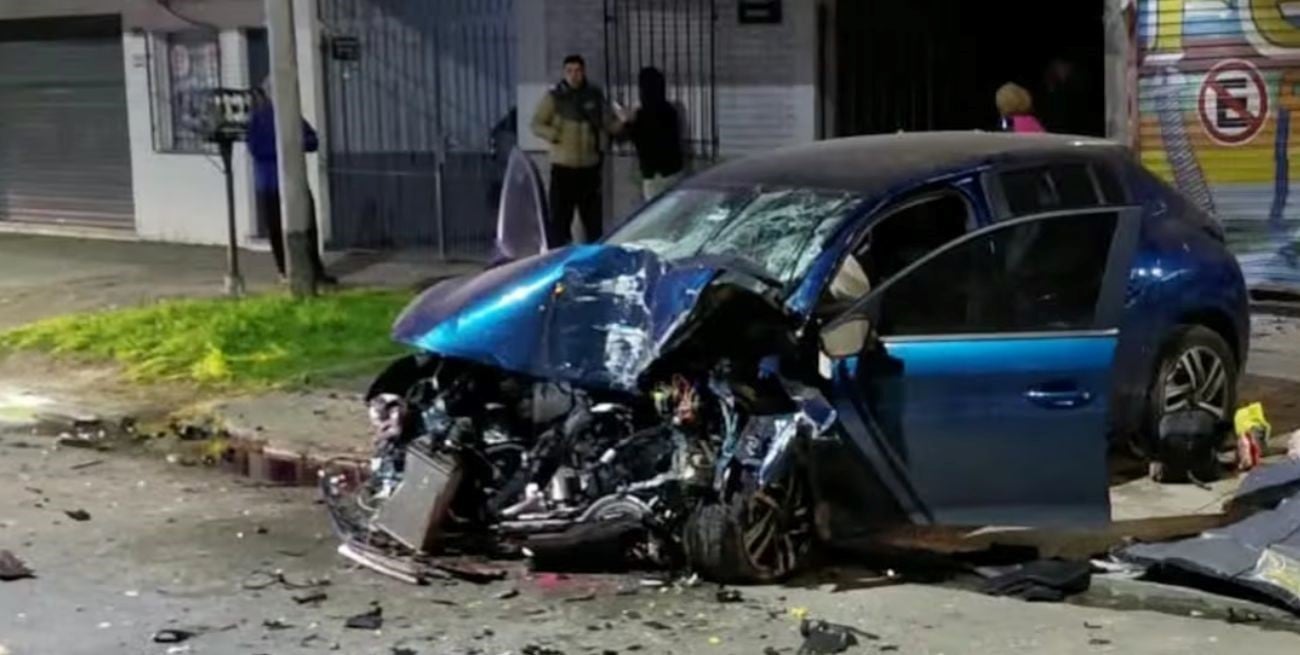 Perdió el control de su auto y murió tras chocar contra un local en  Quilmes