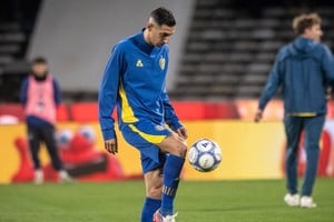 Di María convirtió los dos goles que le permitieron a Central rescatar un empate.