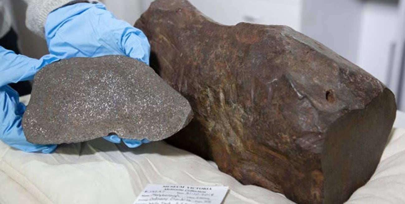 Creyó encontrar oro, pero era un meteorito de 17 kilos con 4.600 millones de años