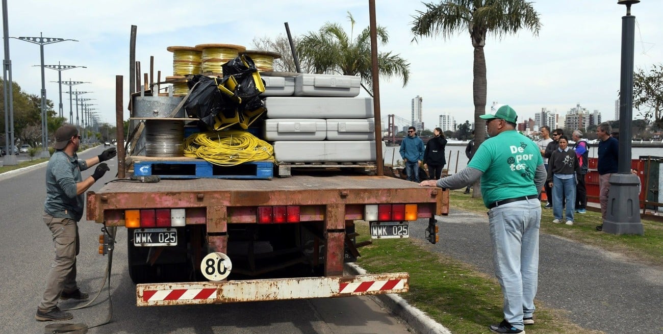 Juegos Suramericanos: llegó el equipamiento para remo y canotaje