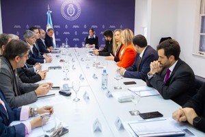 Segundo encuentro del Gobierno por la visita del Papa. Crédito: Presidencia