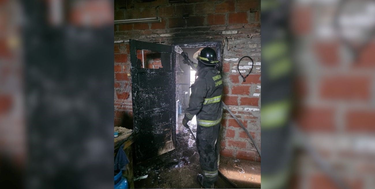 Incendio y susto en el distrito costero de Alto Verde