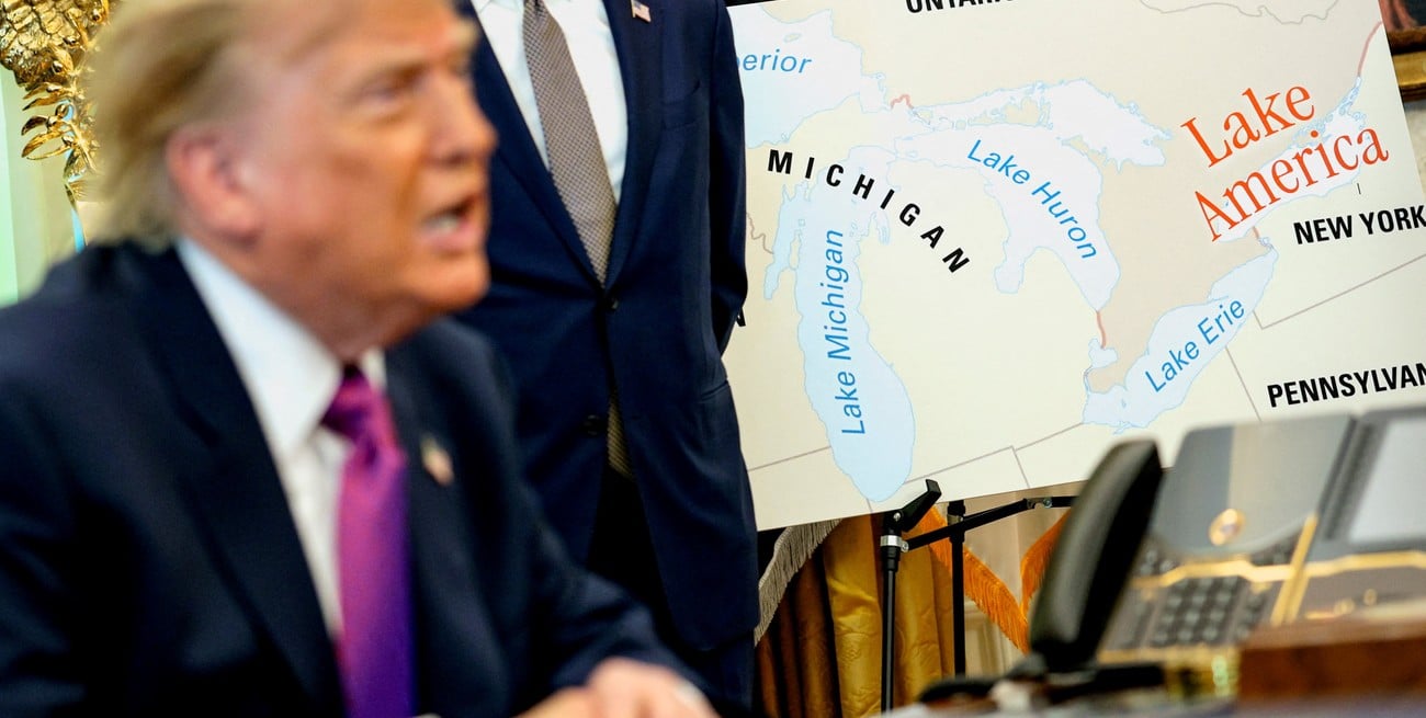 Trump renombra el lago Ontario como "lago América" y realza el conflicto con Canadá