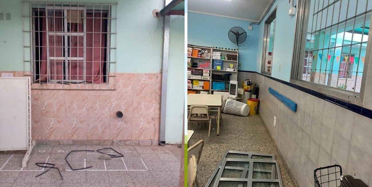 Cuarto robo en diez días: destrozaron un jardín de infantes en barrio Santa Rosa de Lima