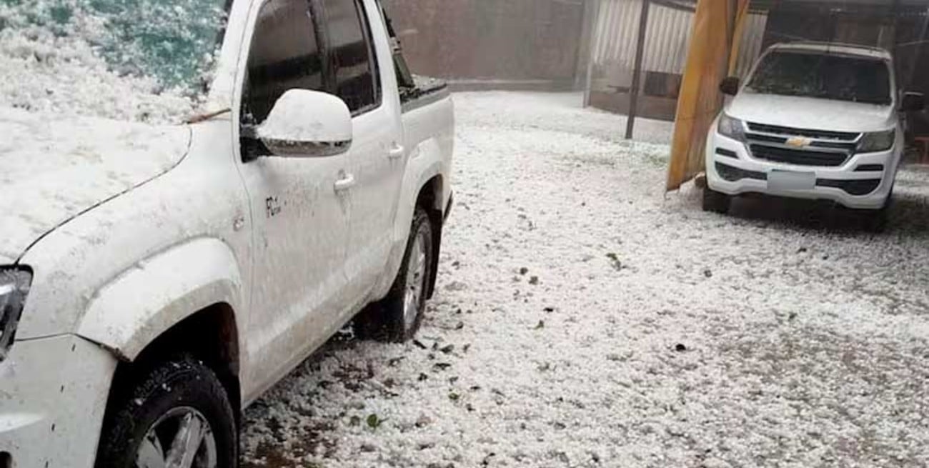 Fotos y videos de la feroz tormenta que golpeó Córdoba, Santa Fe y Entre Ríos