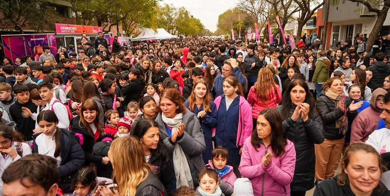 San Jorge recibió la Antorcha y celebró el espíritu de Santa Fe 2026
