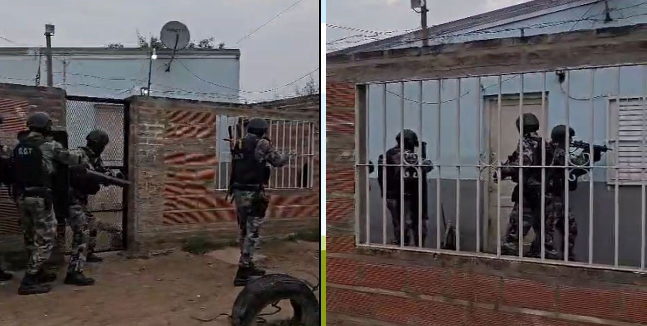 Siete allanamientos por microtráfico en distintos barrios de Santa Fe
