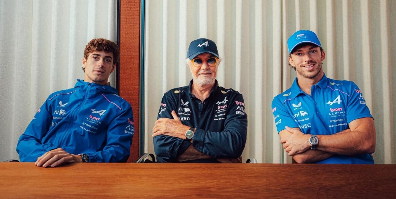 El divertido video de Alpine para confirmar a Colapinto: un cuadro, Briatore y una negociación inesperada