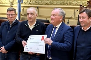 Reconocimiento. Foto: Gentileza