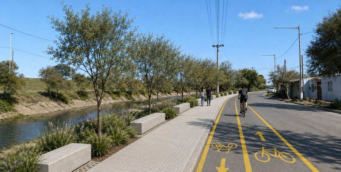 Pullaro anunció el primer kilómetro de la Costanera del Salado en Santa Fe