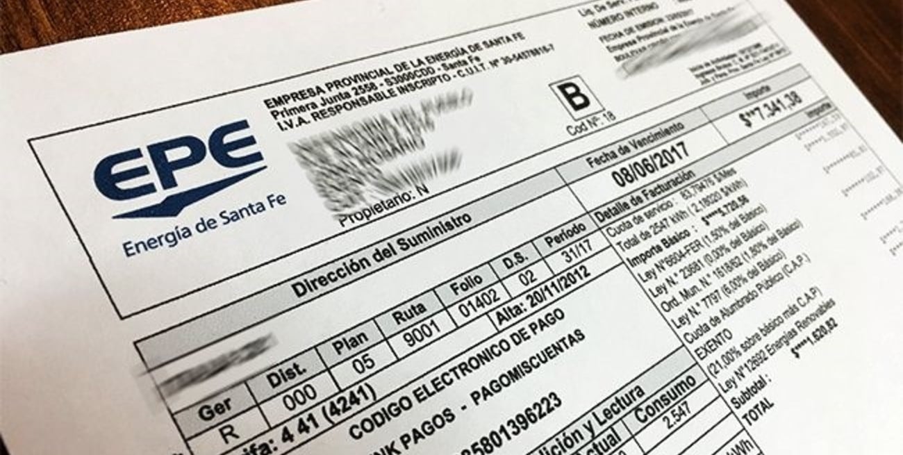 Cuota alimentaria: la Justicia de Rosario ordenó cobrarla a través de la factura de luz
