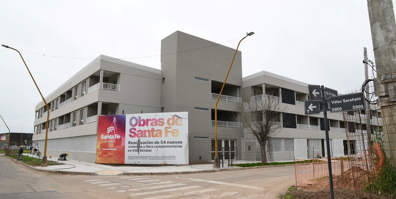 Ultiman la entrega de las 54 viviendas de barrio Villa Setúbal a trabajadores de prensa y estatales