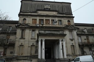 El antiguo Hospital Italiano conserva parte de la historia santafesina. Crédito. Flavio Raina.