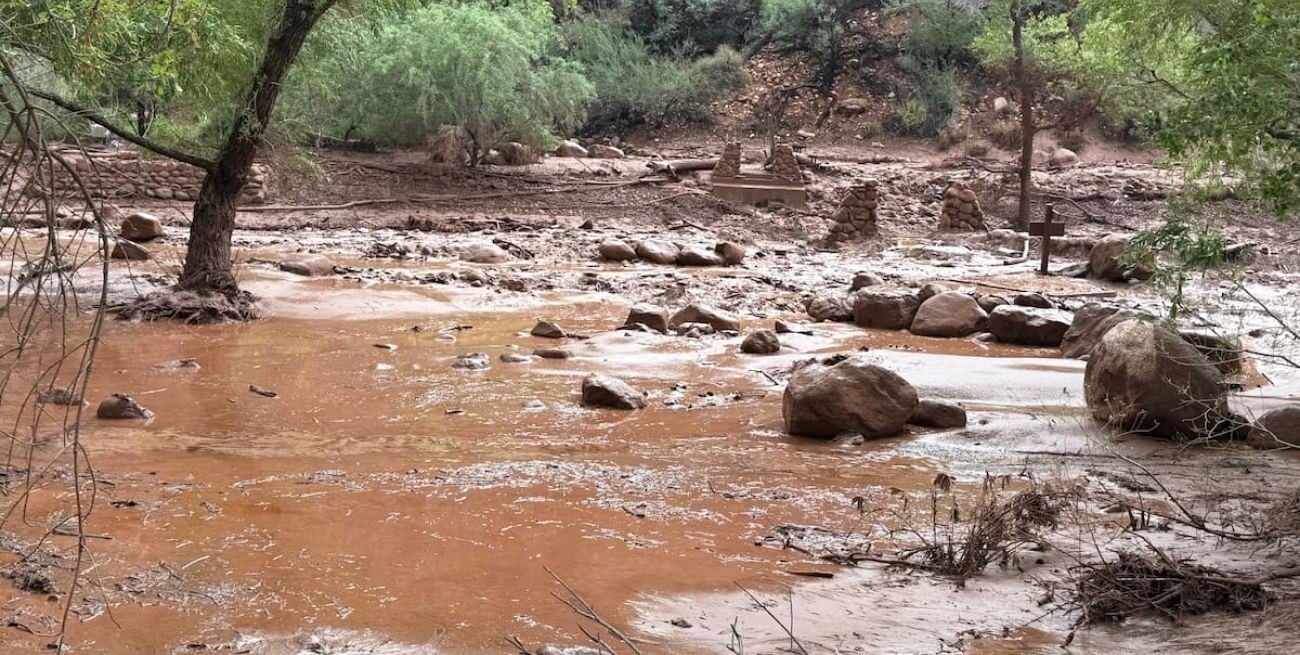 Video: una inundación repentina golpeó el Gran Cañón y buscan a más de 20 personas
