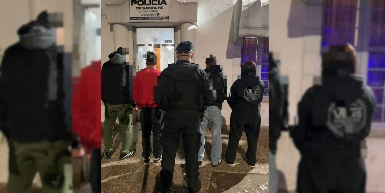 Cuatro aprehendidos por hacer "picadas" con automóviles en la zona norte