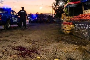 El enfrentamiento ocurrió sobre la Ruta Nacional 168, en inmediaciones del exatracadero de la balsa.
