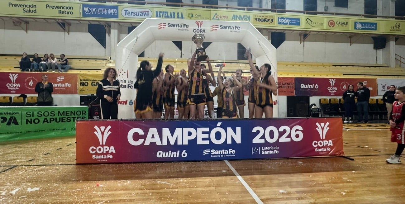 Las U13 de Libertad de Sunchales se consagraron campeonas de la Copa Santa Fe