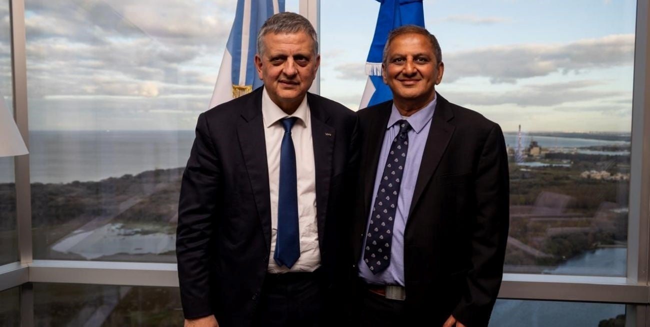 Horacio Marín se reunió con Dharmesh Mehta, Executive Chairman de Corva