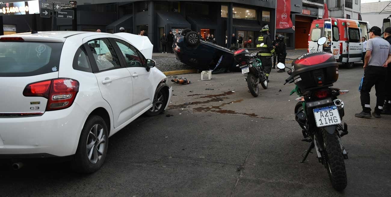 Alem y Belgrano: una esquina, miles de cruces y siniestros viales