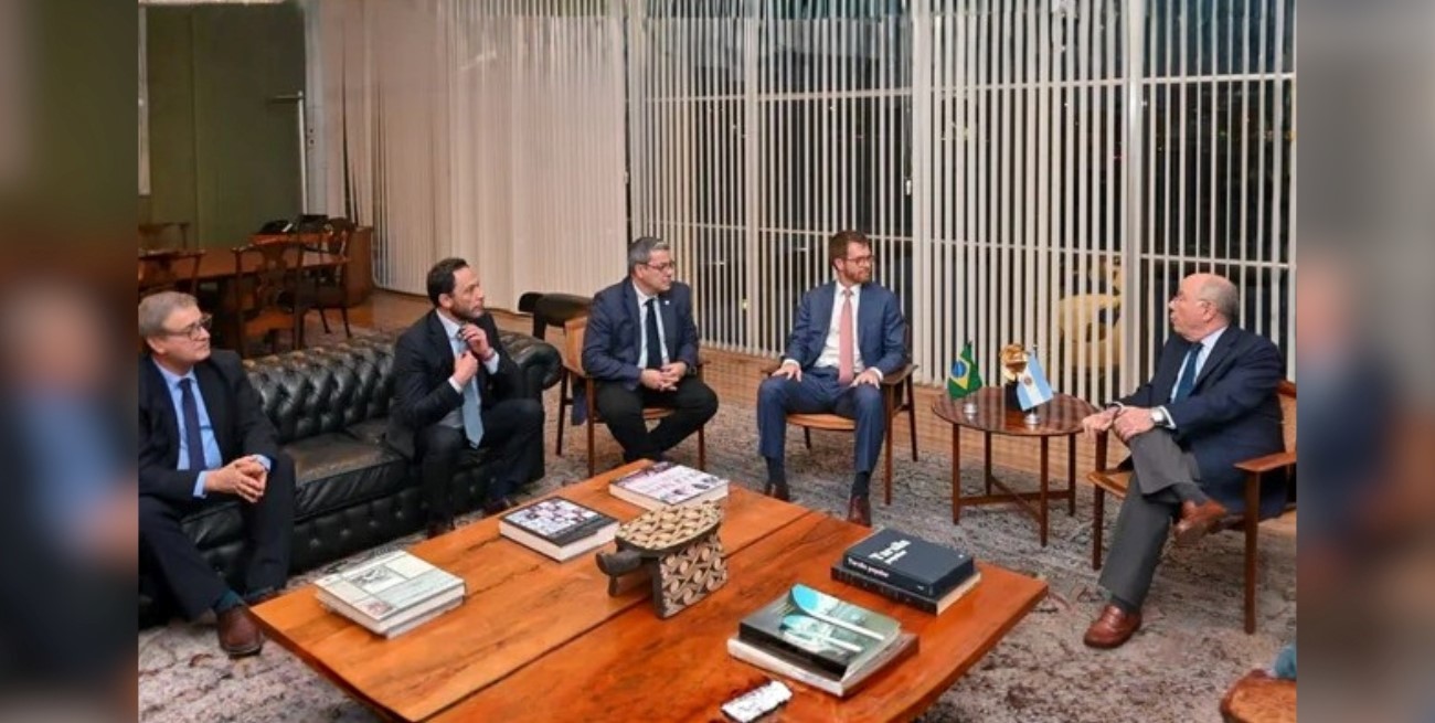 Diputados argentinos se reunieron con el canciller de Brasil para reactivar el diálogo bilateral