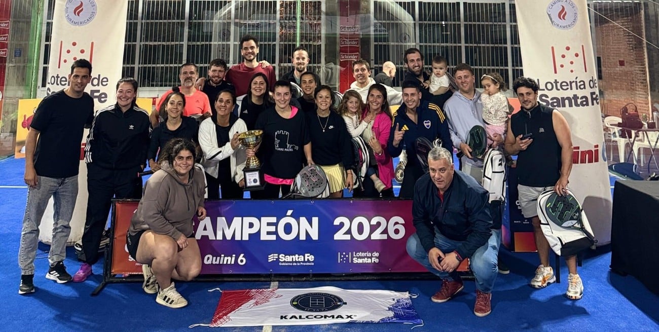La Torre se consagró campeón de la primera edición de la Copa Santa Fe de pádel
