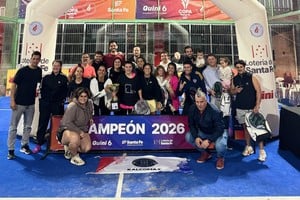 Derrotó a Solar en la gran final La Torre se consagró campeón de la primera edición de la Copa Santa Fe de pádel