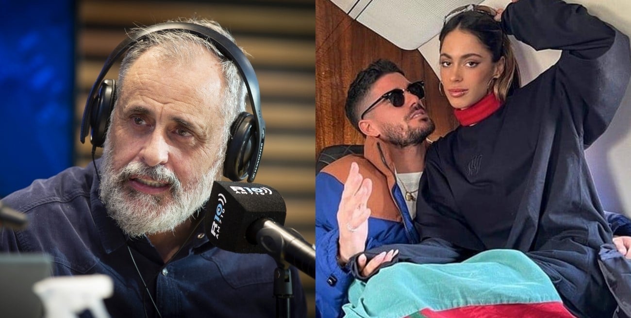 Jorge Rial lanzó una fuerte teoría sobre Rodrigo De Paul y la fortuna de Tini Stoessel