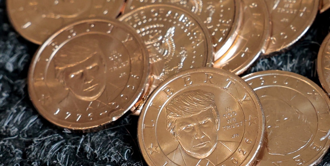 La Casa de la Moneda puso a la venta piezas de USD 1 con el rostro de Donald Trump