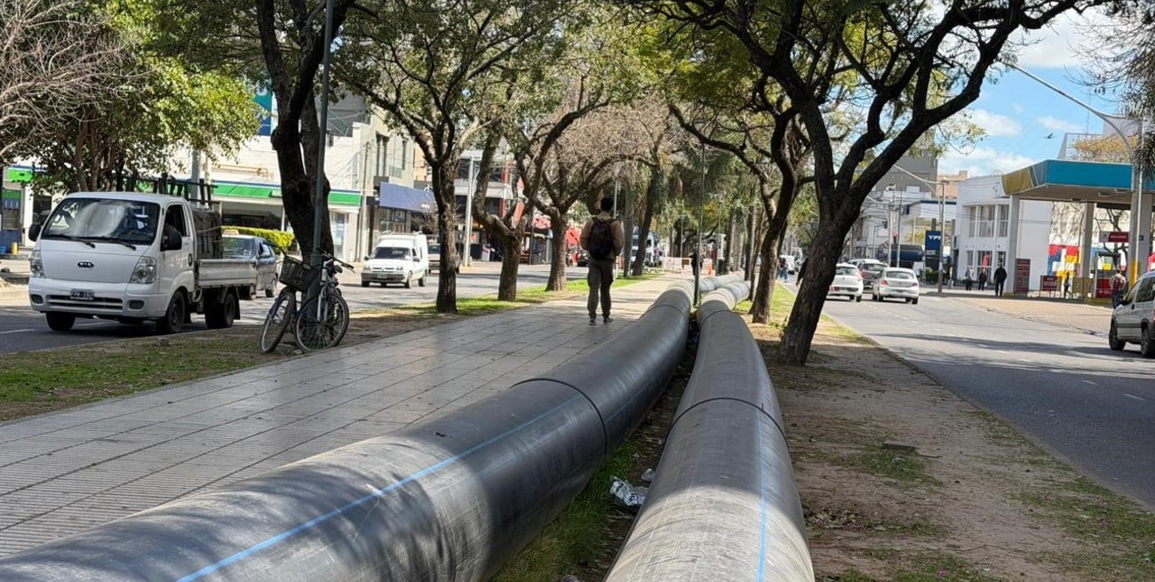 Cómo avanza la obra de la cloaca máxima bajo Bulevar que busca evitar nuevos socavones