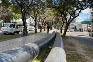 El conducto permitirá extender por unos 50 años la vida útil de la infraestructura cloacal.