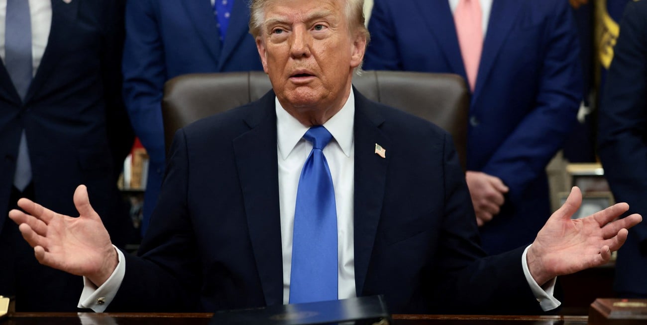 En la previa de la cadena nacional de Milei, Trump fue evasivo al abordar la disputa por las Malvinas