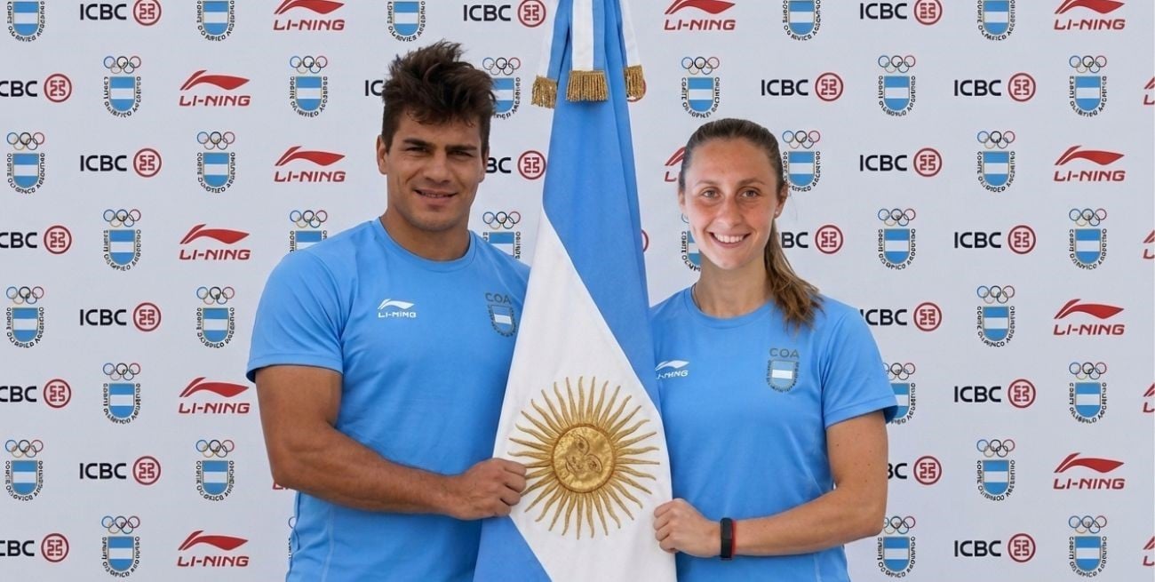 Rubén Rézola y Sofía Cairó encabezarán la delegación argentina en los Juegos Suramericanos