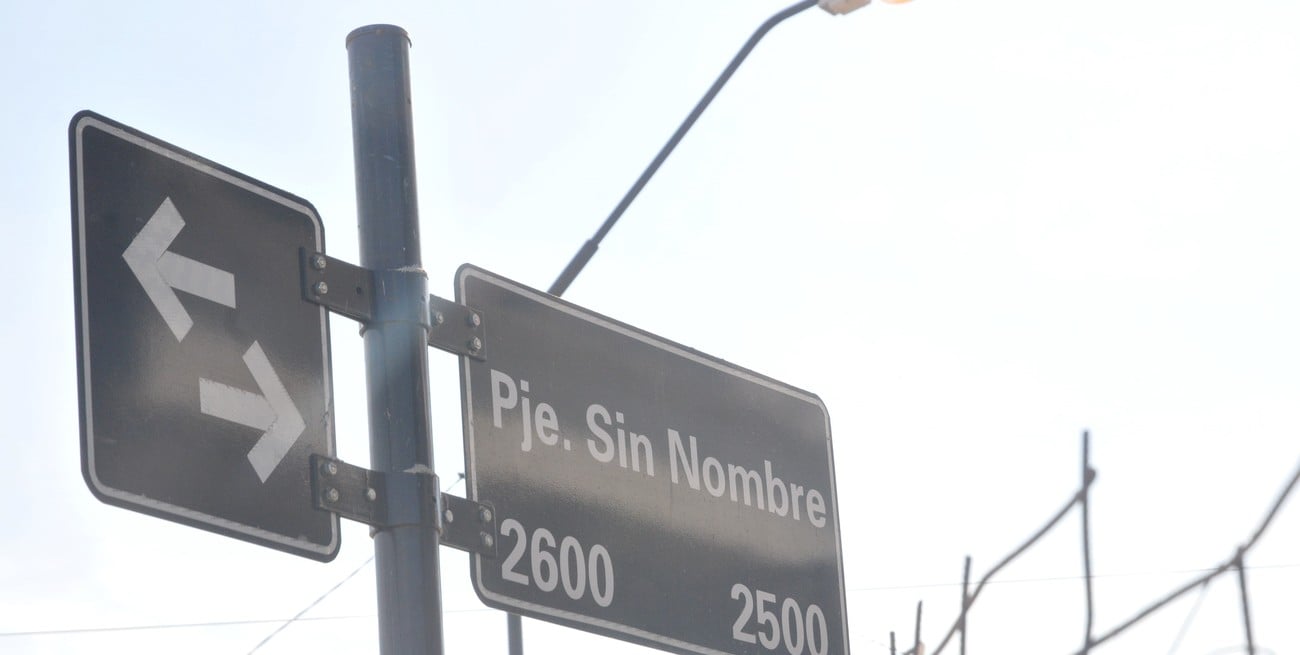 Tres letras y algo más: así será el nuevo "bautismo" para los pasajes de Santa Fe que no tienen nombre