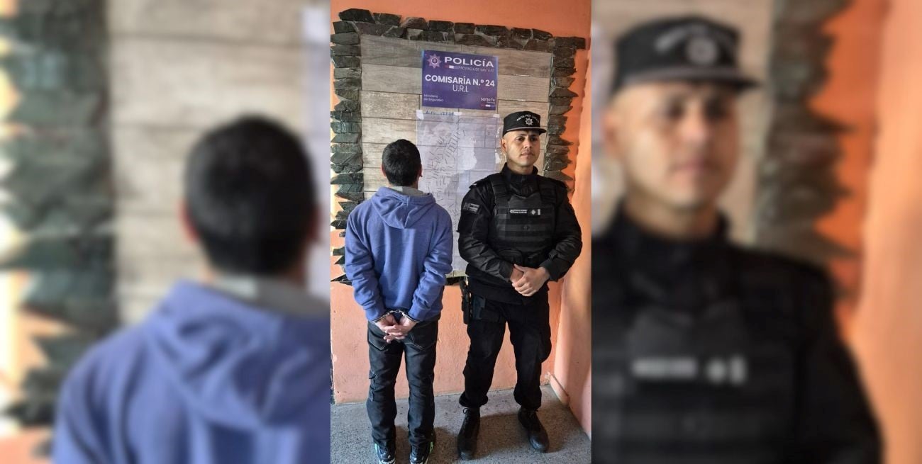 Tenía una orden de detención por violencia de género y lo encontraron en Alto Verde
