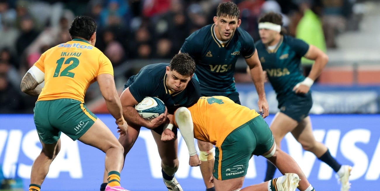 Los Pumas remontaron, estuvieron arriba y terminaron igualando con Australia