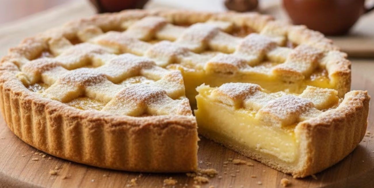 Pastafrola de limón: la receta fácil para una merienda especial este domingo
