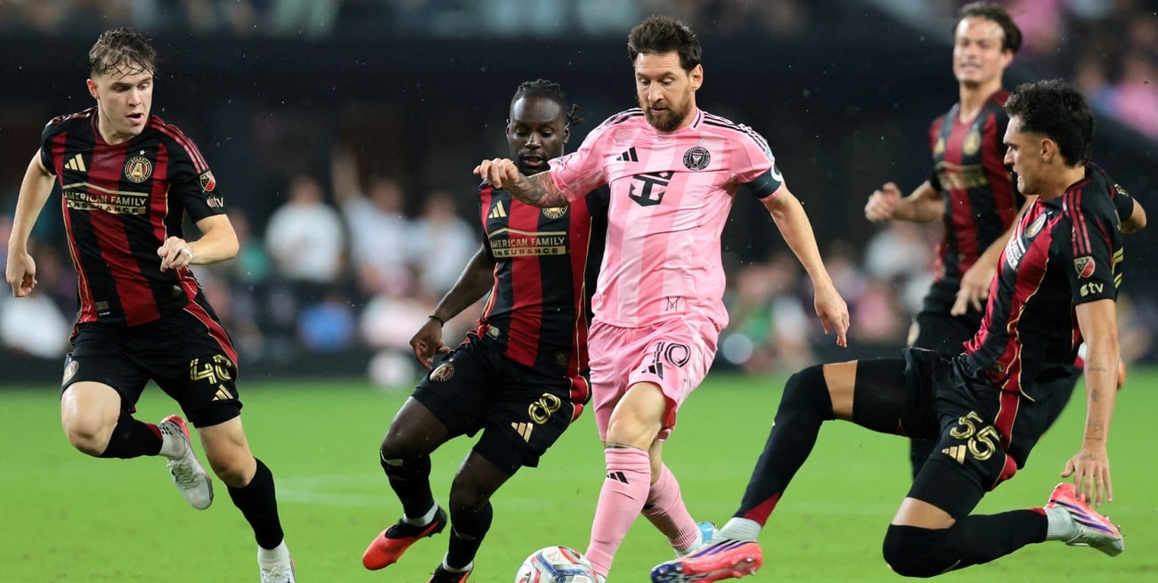 Inter Miami empató con Atlanta United con Messi como titular