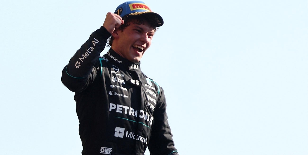 La carrera de su vida: Antonelli largó 19°, ganó en Monza e hizo historia para Italia